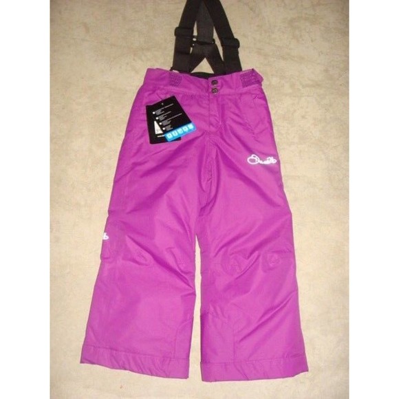 NWT!! DARE2B WHIRLWIND KIDS SNOW PANTS / BIB Size XS 3/4 - Picture 1 of 2